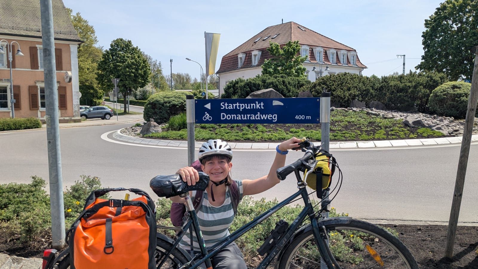 Mit dem Gudereit Fahrrad auf großer Tour